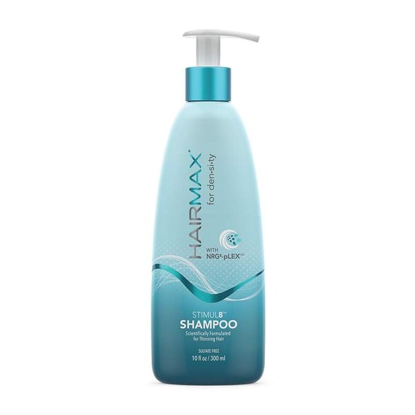  Dầu Gội Dưỡng Tóc Chuyên Dành Cho Tóc Mỏng HairMax Density Stimul8 Hair Shampoo. Scientifically Formulated for Thinning Hair. 300 ml bottle [Chai 300ml] 