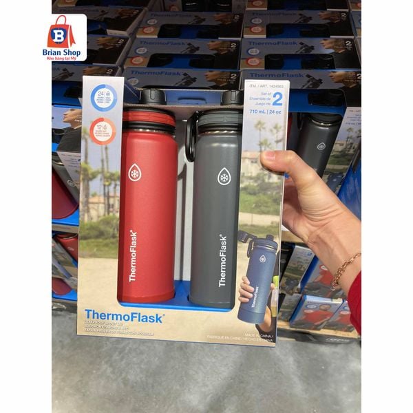  Set Bình Giữ Nhiệt ThermoFlask set 2 bottles 710 ml [02 bình, 710ml/bình] 