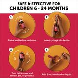 Vitamin Tổng Hợp Bổ Sung DHA Cho Bé 6-24 Tháng SmartyPants Baby Multi & DHA Liquid Multivitamin for Infants 6-24 Months [Chai 30ml] 