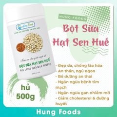 Bột Sữa Hạt Sen Huế Hạnh Nhân - Hung Foods