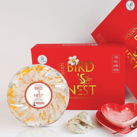 Chân Yến Sạch Hung Foods - Golden Bird's Nest
