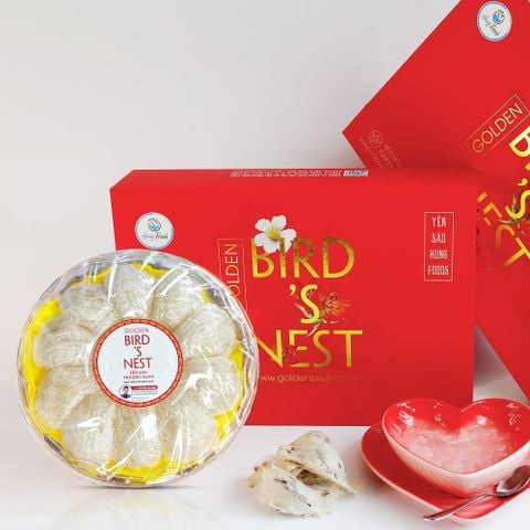 Yến Sợi Rút Lông Khô Hung Foods - Golden Bird's Nest