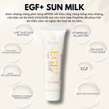  EGF+ SUN MILK - Chống nắng EGF+ (10ml MINI Size) 