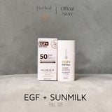  HB4 Full size Kiềm dầu bộ kem dưỡng trắng da và hỗ trợ bảo vệ da dưới ánh nắng LUMINA NANO CREAM và  EGF+ SUN MILK (SPF50) 