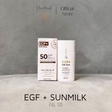  HB4 Full size Căng bóng  bộ kem dưỡng trắng da và hỗ trợ bảo vệ da dưới ánh nắng LUMINA NANO CREAM và  EGF+ SUN MILK (SPF50) 