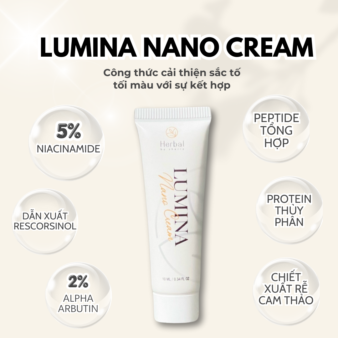  LUMINA NANO CREAM - Kem dưỡng sáng da Nano Lumina 