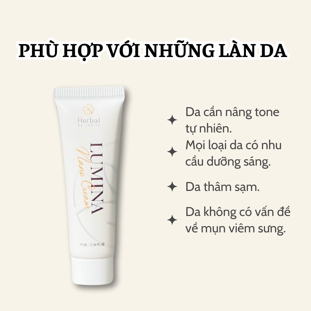  LUMINA NANO CREAM - Kem dưỡng sáng da Nano Lumina 