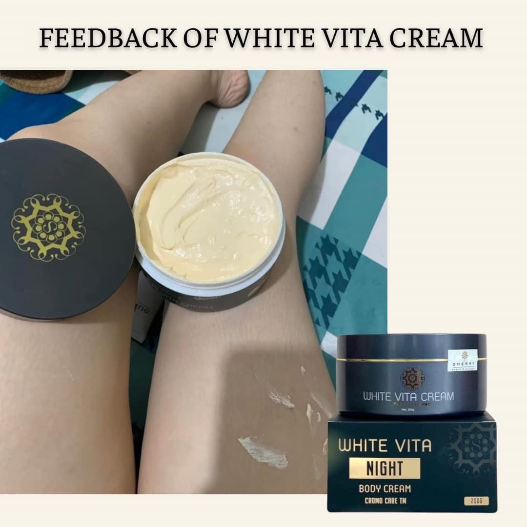  WHITE VITA NIGHT BODY CREAM - Kem ủ trắng toàn thân White Vita 