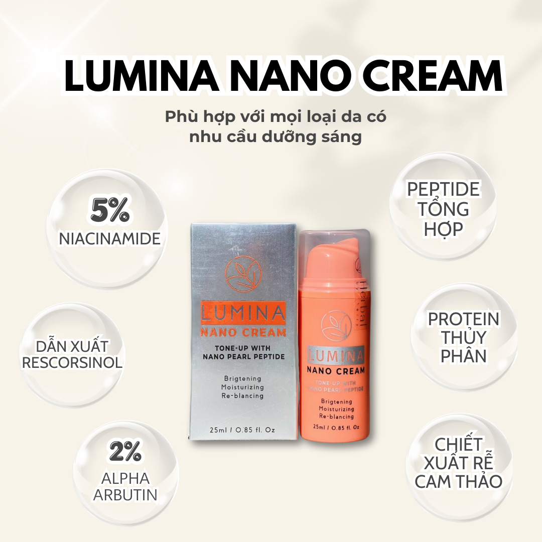  LUMINA NANO CREAM - Kem dưỡng sáng da Nano Lumina 