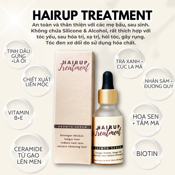  HAIRUP Treament Growth Serum - Thuốc mọc tóc 
