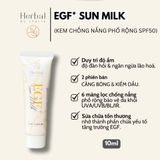  EGF+ SUN MILK - Chống nắng EGF+ (10ml MINI Size) 