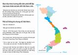  Bộ bản đồ Việt Nam trang trí tường - VN01 