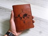  Ví đựng Hộ Chiếu/Passport da bò handmade - La bàn 