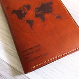  Ví đựng Hộ Chiếu/Passport da bò handmade - Wanderlust 