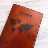  Ví đựng Hộ Chiếu/Passport da bò handmade - Wanderlust 