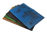  Ví đựng Hộ Chiếu/Passport da bò handmade - Bản đồ thế giới dạng chữ 