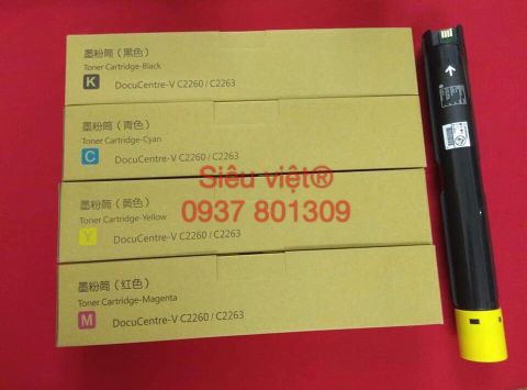 HỘP MỰC MÀU VÀNG V 2263/ 2260- TƯƠNG THÍCH