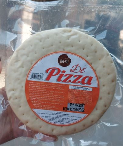 Đế bánh Pizza Da su 15cm - 140gr