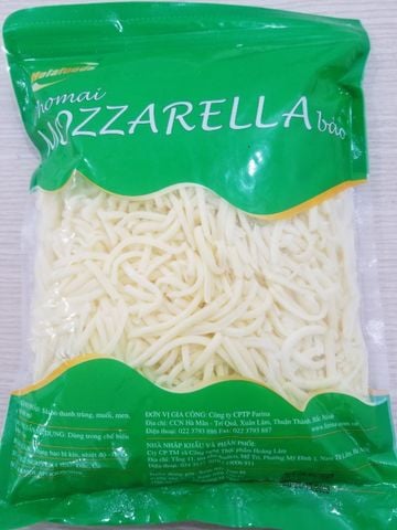 Phô mai sợi Mozzarella Holafood 1kg