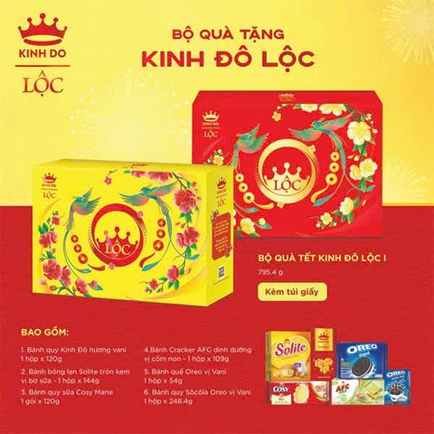  TẾT - BÁNH KINH ĐÔ LỘC I 795,4g 
