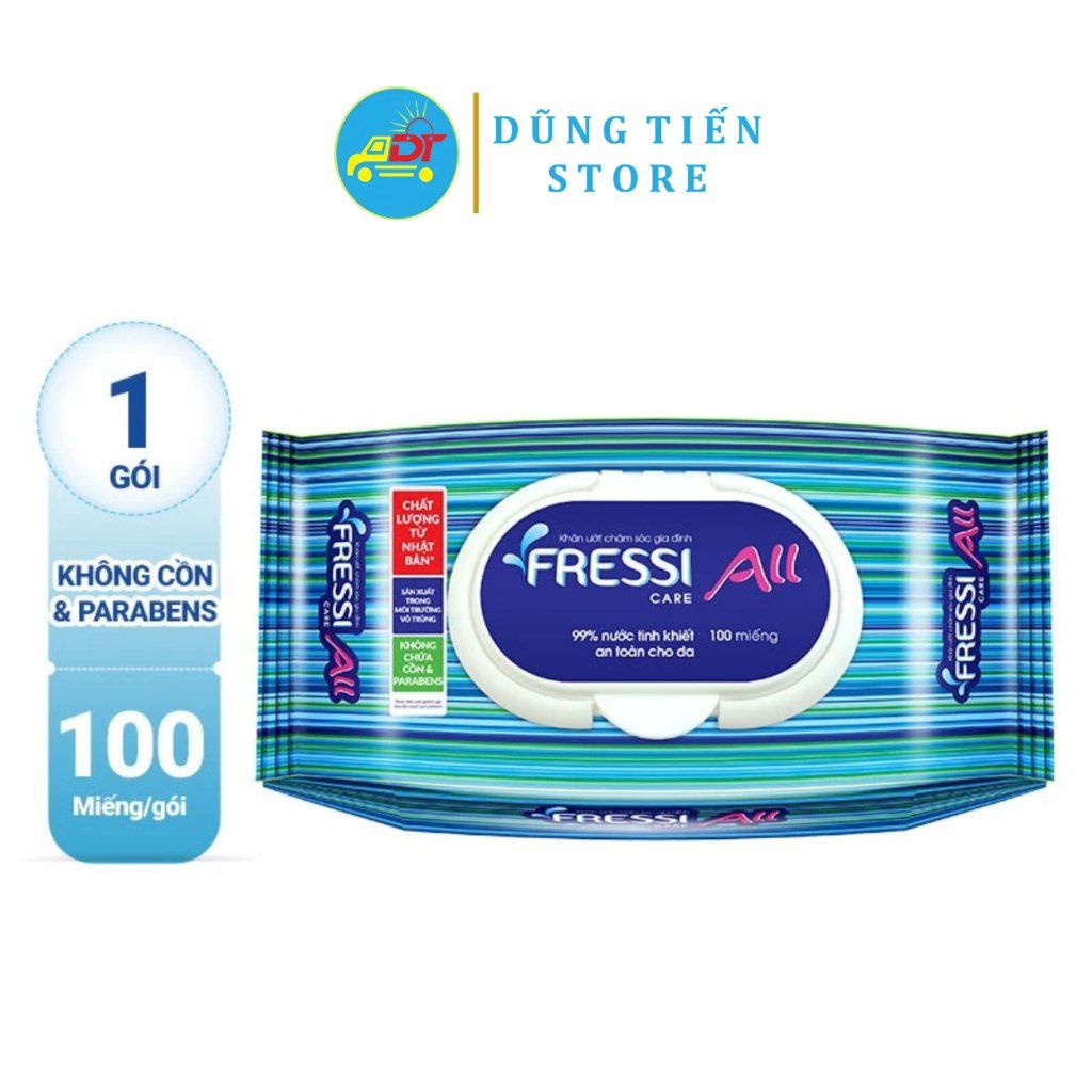 Khăn ướt Fressi Care Nhật Bản vải không dệt dai mềm mịn