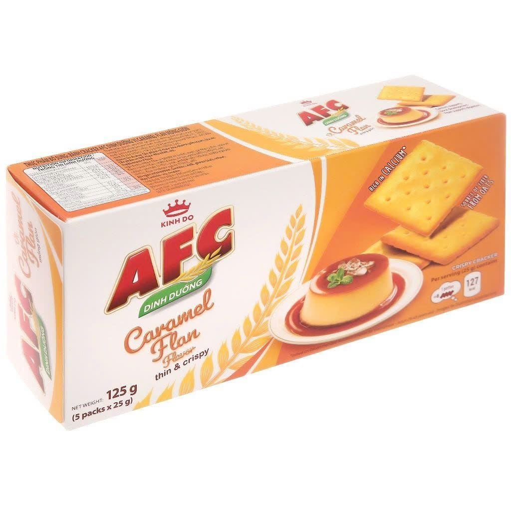 Bánh AFC Caramel Flan 109Gr X 36HG