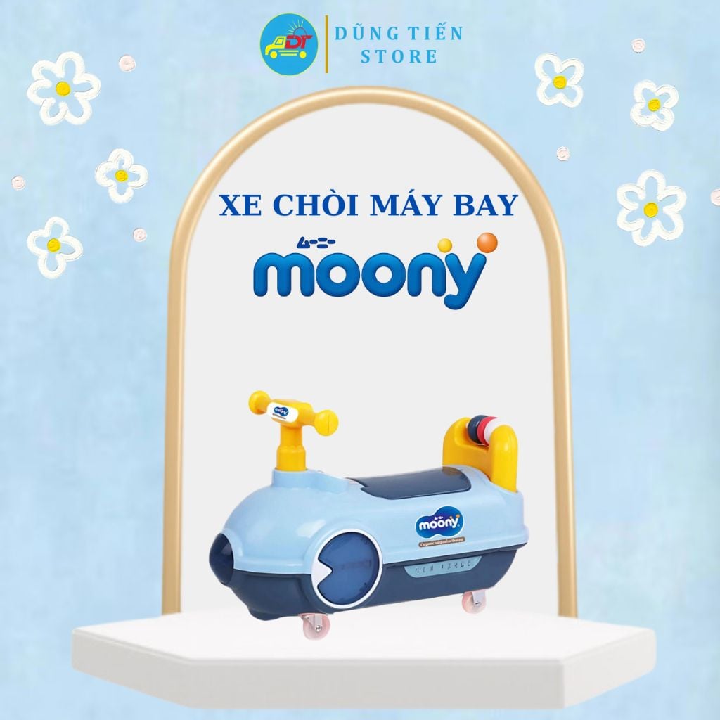 [QUÀ TẶNG KHÔNG BÁN] Xe chòi máy bay Moony