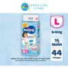 Tã quần Moony xanh bé gái L44/XL38/XXL26 Dũng Tiến Store