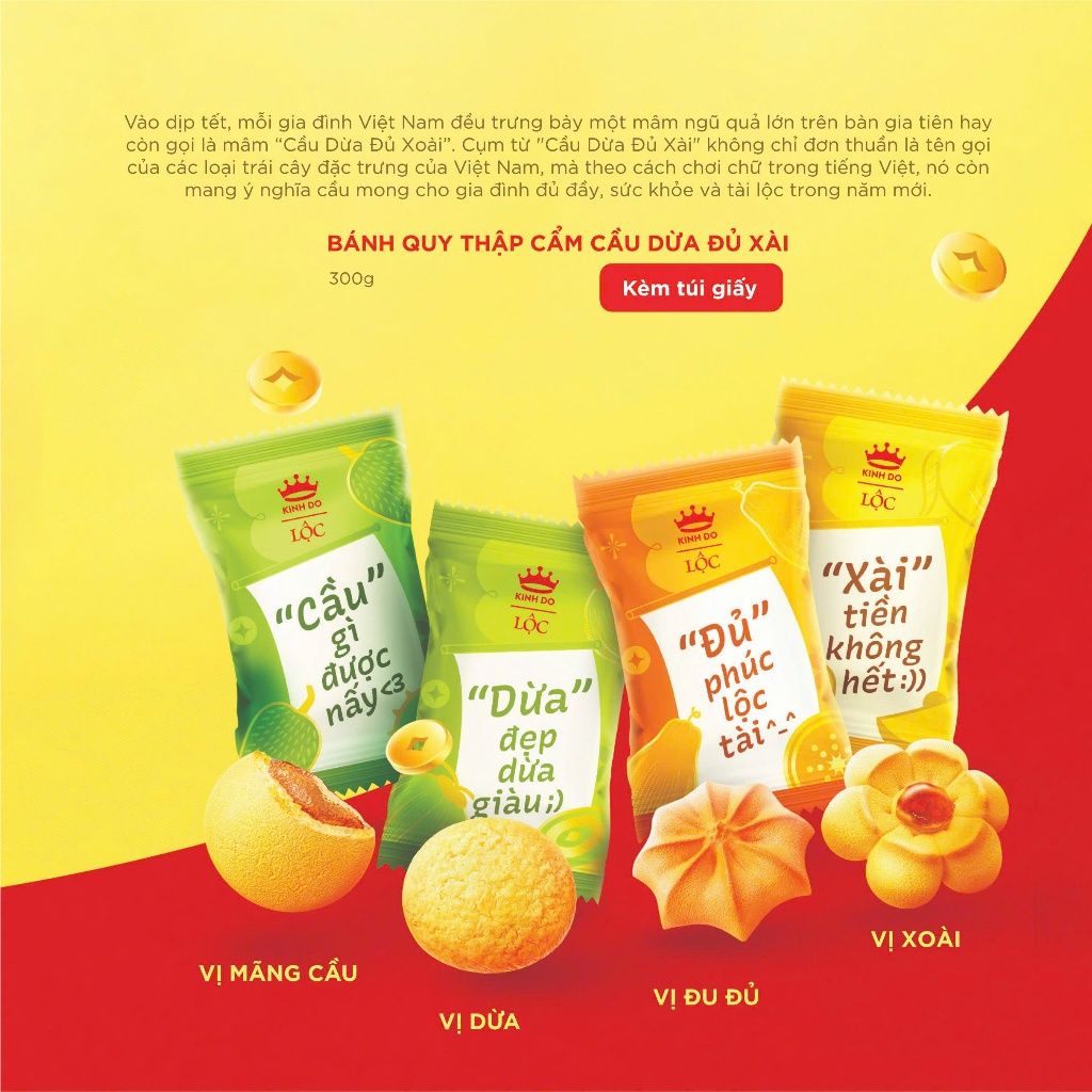 TÊT - HỘP BÁNH QUY KINH ĐÔ 