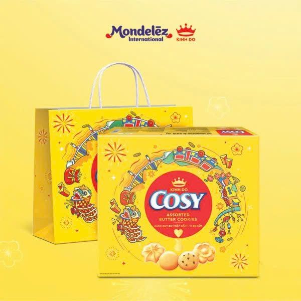 TẾT - BÁNH QUY COSY HỘP GIẤY 330G