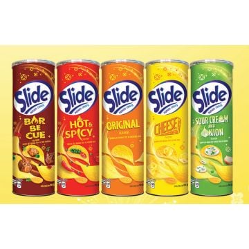  Bánh lát khoai tây Slide ống 90g các vị 