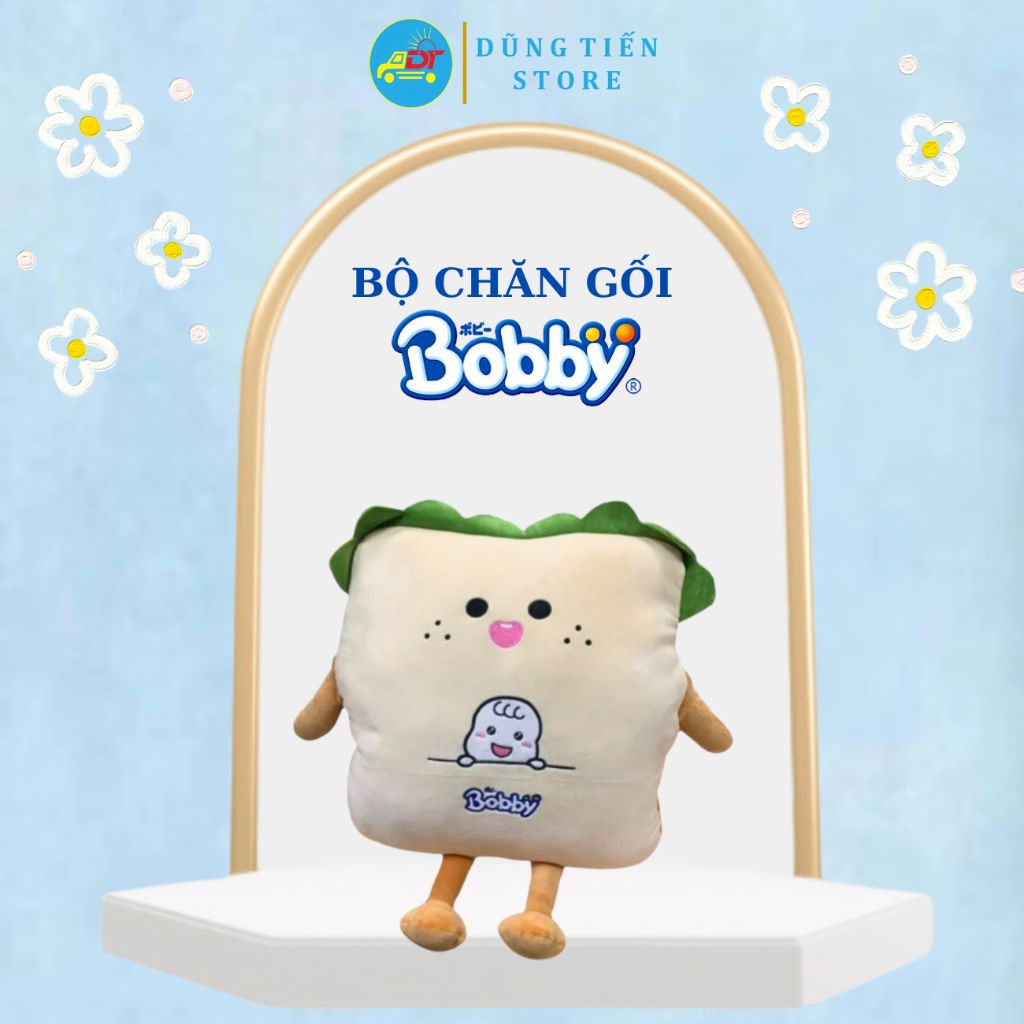 [QUÀ TẶNG KHÔNG BÁN] Bộ chăn gối tiện dụng Bobby