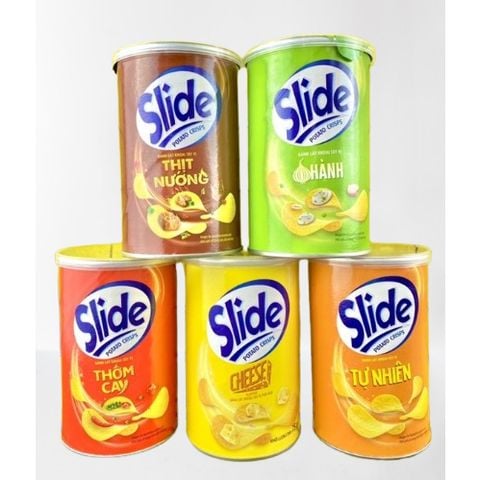  Bánh lát khoai tây Slide lon 60g 