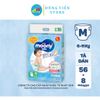 Combo 3 gói tã dán Moony xanh NB76+14/ NB90/ S70+14/ S84/ M56+8/ L54 Dũng Tiến Store