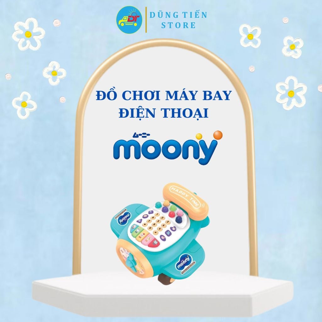 [QUÀ TẶNG KHÔNG BÁN] Đồ chơi máy bay điện thoại đèn nhạc