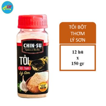 Tỏi bột thơm Lý Sơn CHIN-SU 1hũ x 60gr
