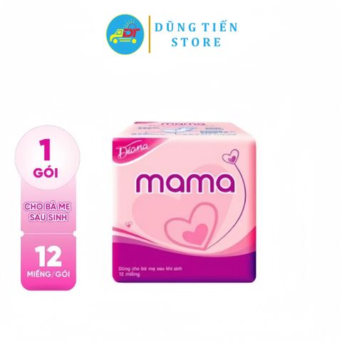  Băng vệ sinh Diana mama gói 12 miếng Dũng Tiến Store 