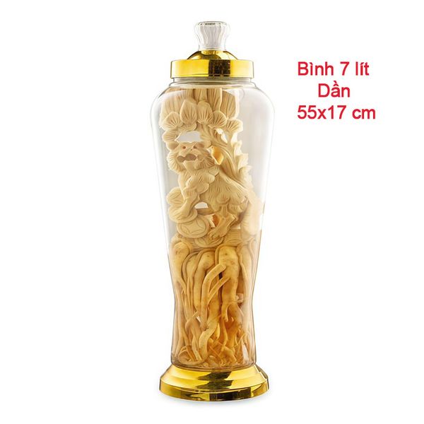  Bình Đinh Lăng Điêu Khắc 7 Lít 12 Con Giáp 