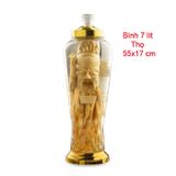 Bình Đinh Lăng Điêu Khắc 7 Lít 12 Con Giáp