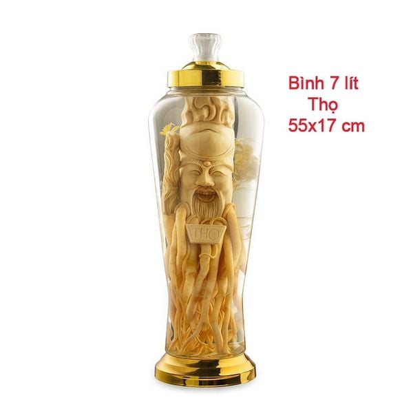  Bình Đinh Lăng Điêu Khắc 7 Lít 12 Con Giáp 