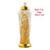 Bình Đinh Lăng Điêu Khắc 7 Lít 12 Con Giáp