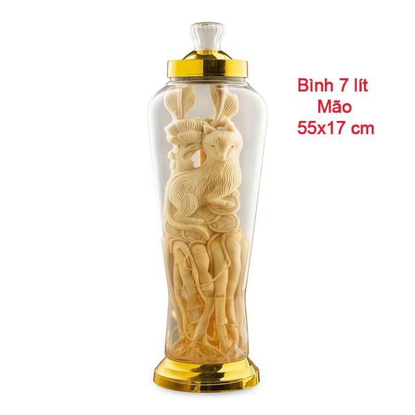  Bình Đinh Lăng Điêu Khắc 7 Lít 12 Con Giáp 