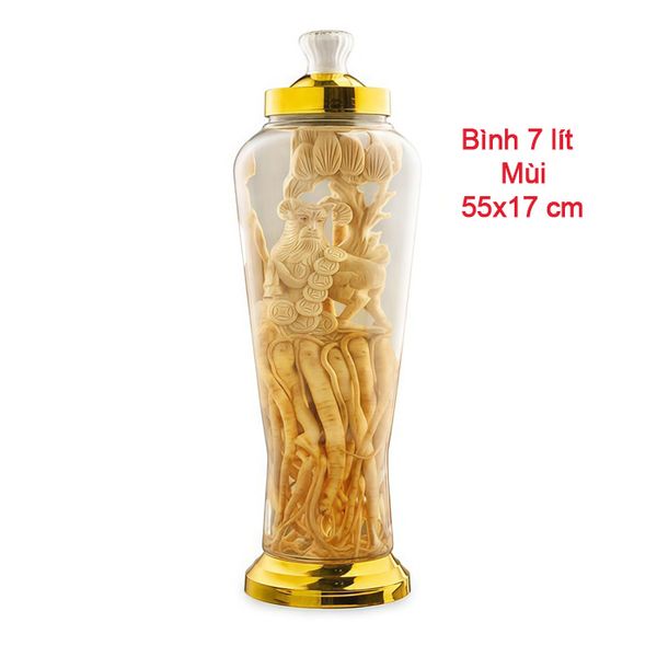  Bình Đinh Lăng Điêu Khắc 7 Lít 12 Con Giáp 
