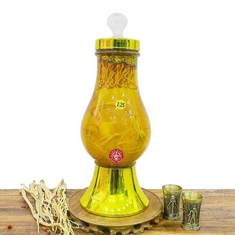 Bình Nhung Hươu Bông Đông Trùng Hạ Thảo 2,25 Lít