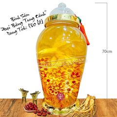 Bình Sâm Điêu Khắc Đại Bàng Tung Cánh 30 Lít