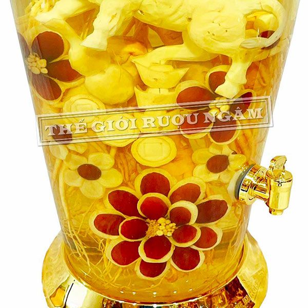  Bình Sâm Điêu Khắc Trâu Tài Lộc Số 6 (13,2 Lít) 