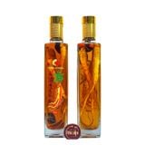 Bộ Đôi Bình Sâm Táo Đỏ + Kỷ Tử Hàn Quốc 500ml x 2 Chai