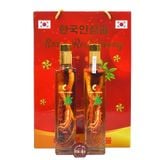 Bộ Đôi Bình Sâm Táo Đỏ + Kỷ Tử Hàn Quốc 500ml x 2 Chai