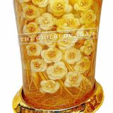Cặp Bình Hoa Sâm Kết Hoa Hồng Số 26 (41 Lít)