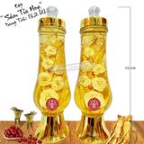 Bình Hoa Sâm Tỉa Hoa Hồng 3,2 Lít (Combo 2 Bình)